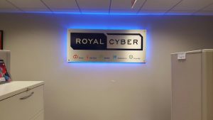 Kansas City Lighted Signs Royal Cyber Indoor Lobby Sign Backlit 300x169